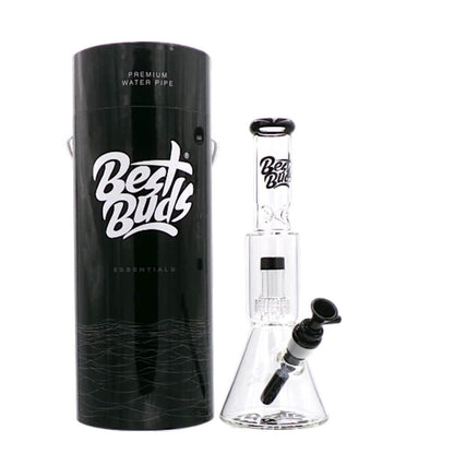 Best Buds Glass Double Chamber Matrix Perc Bong 31.5cm