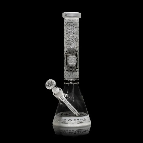 Milkyway Circuitboard Beaker Bong 15"