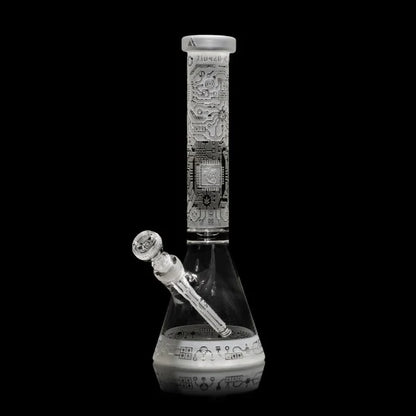Milkyway Circuitboard Beaker Bong 15"