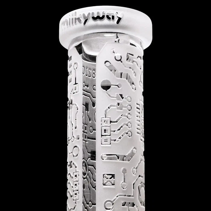 Milkyway Circuitboard Beaker Bong 15"