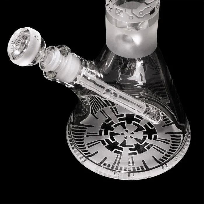 Milkyway Circuitboard Beaker Bong 15"