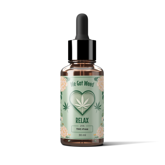 Broad Spectrum CBD-Öljy 25%, 30ml, We Got Weed